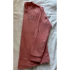 Long Sleeve Sun Embroidery